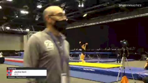 Jackie Kent - Tumbling, ESCX - 2021 USA Gymnastics Championships