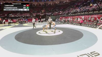 150 lbs Cons. Quarters - Cash Clark, Olen. Berlin vs Cameron Plotts, Mass. Perry