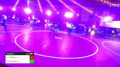 78 lbs Consi Of 4 - Kendric Trout-Palomo, Western Nebraska Elite vs Colby Dalrymple, Elevate Wrestling Academy