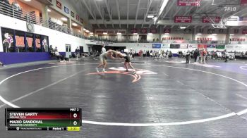 133 lbs Cons. Round 4 - Steven Garty, Indiana Tech vs Mario Sandoval, Vanguard University