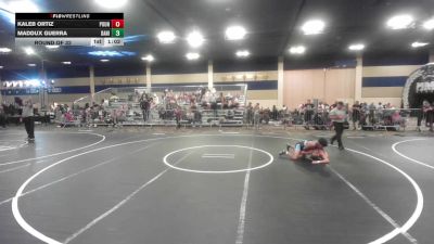 109 lbs Round Of 32 - Kaleb Ortiz, Pounders WC vs Maddux Guerra, Daniel Cormier Wr Ac