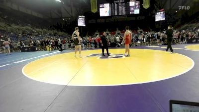 215 lbs Cons 32 #2 - Garrison Vikander, KS vs Sam Tanner, UT