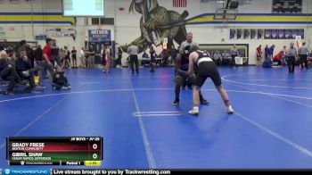 JV-25 lbs Round 1 - Grady Frese, Benton Community vs Gibril Shaw, Cedar Rapids Jefferson