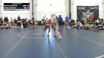 63 lbs Rr Rnd 5 - Shyla Fleetwood, MGW Bittersweet Mint - W vs Abigail Pursley, Carolina Gold