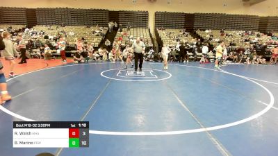 85 lbs Rr Rnd 2 - Ryder Walsh, Maine Hammas vs Ben Marino, Pride Wrestling