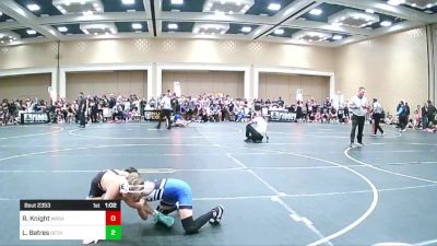 77 lbs Round Of 16 - River Knight, Wasatch WC vs Liam Batres, Dethrone WC