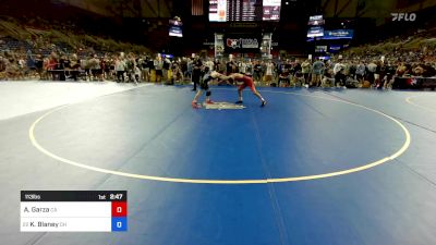 113 lbs Cons 32 #2 - Anthony Garza, CA vs Konner Blaney, OH