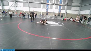 98 lbs Quarterfinal - Logan Wood, Sandpoint Legacy Wrestling Club vs Hudson Leck, Wolfpack Wrestling Club