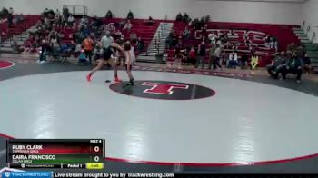 135 lbs Round 2 - Ruby Clark, Toppenish Girls vs Daira Francisco, Zillah Girls