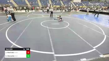 57 lbs Rr Rnd 5 - John JJ (TC) Martinez, Pomona Elite vs Cael Marcotte, SoCal Grappling Club