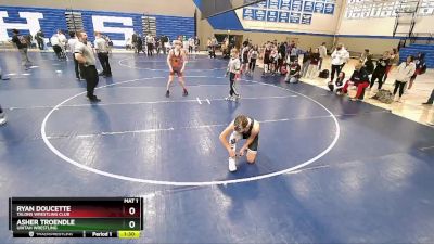 125 lbs Cons. Round 5 - Asher Troendle, Uintah Wrestling vs Ryan Doucette, Talons Wrestling Club