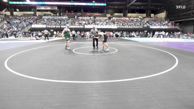 190 lbs Quarterfinal - Tad Forsyth, Overland Park-Blue Valley Southwest HS vs James Cannon-Laster, De Soto HS