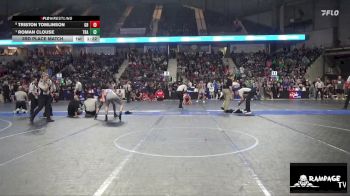 144 lbs 3rd Place Match - Triston Tomlinson, Great Bend vs Roman Clouse, Trailblazer