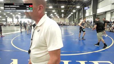 132 lbs Rr Rnd 1 - Ethan Dimmerling, Team Germantown vs Carter Katus, Freakztyle Wrecking Crew