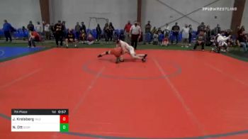 160 lbs 7th Place - Jake Kreisberg, Yale Street vs Nando Ott, Scorpions