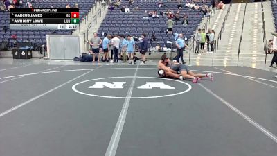 197 lbs Cons. Semi - Anthony Lowe, Life University vs Marcus James, Georgetown (KY)
