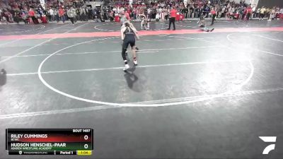 105 lbs Quarterfinal - Riley Cummings, BCWC vs Hudson Henschel-Paar, Askren Wrestling Academy