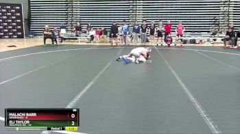 88 lbs Round 1 (10 Team) - Malachi Barr, Riverheads vs Eli Taylor, Wolfpack WC