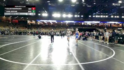 120 lbs Champ. Round 3 - Axel Ritchie, McCallie School vs Kalob Rodriguez, Camden County