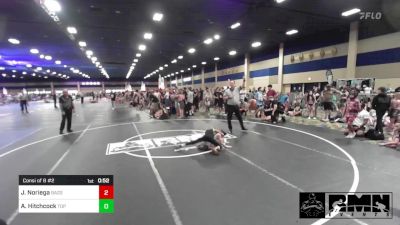 65 lbs Consi Of 8 #2 - Josiah Noriega, Bagszn vs Allison Hitchcock, Top Notch WC