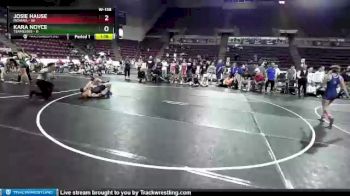 W-138 lbs Round 1 (16 Team) - Josie Hause, Indiana vs Kara Noyce, Tennessee