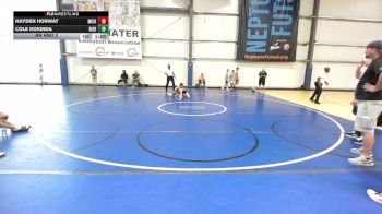 80 lbs Rr Rnd 2 - Hayden Horwat, Micky's Maniacs White vs Cole Kokinda, Ride Out Wrestling Club