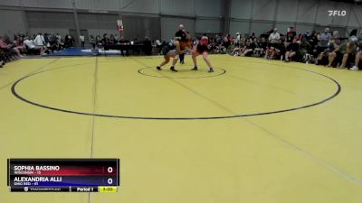 170 lbs Round 3 (8 Team) - Sophia Bassino, Wisconsin vs Alexandria Alli, Ohio Red