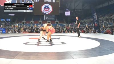 207 lbs Quarters - Sophiea Quinn, Missouri vs Lulu Kirk, Kansas