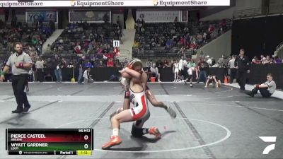 150 lbs Quarterfinal - Wyatt Gardner, Leoti vs Pierce Casteel, Abilene