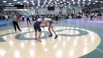 4 - 175 lbs Cons. Round 3 - Jesse Woodson, James Wood vs Tyler Kinsey, Millbrook