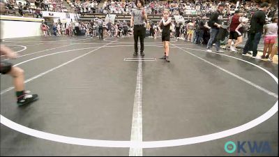 67 lbs Rr Rnd 1 - Aspen Kincannon, Team Nomad vs Rye Bowerman, Madill Takedown