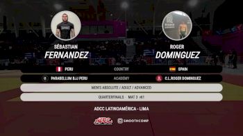 Sebastian Fernandez vs Roger Dominguez 2025 ADCC Lima Open