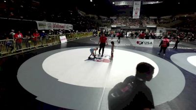 53 lbs Cons. Sub-quarters - Riley Ramirez, Project 8 Wrestling vs Eric Holley, CORE Wrestling