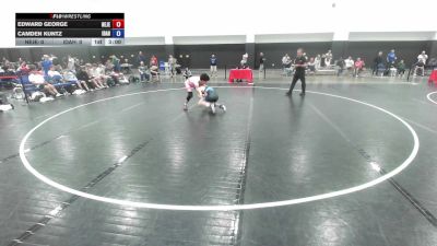 126 lbs Edward George, New Jersey vs Camden Kuntz, Team Idaho