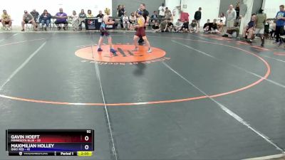 92 lbs Round 2 (8 Team) - Gavin Hoeft, Minnesota Blue vs Maximilian Holley, Ohio Red