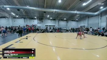106 lbs Cons. Round 3 - Israel Trujillo, Pueblo County vs James Kohn, Centaurus Hs
