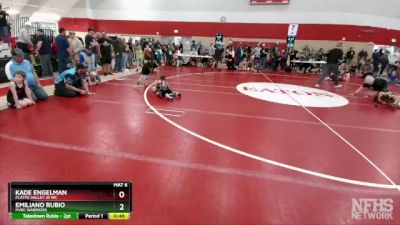 39-41 lbs Round 5 - Emiliano Rubio, PVBC Warriors vs Kade Engelman, Platte Valley Jr WC