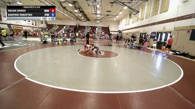 126 lbs Final - Julian Zargo, Rhino Wrestling vs Santino DiMatteo, Shore Thing WC