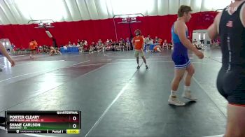 215 lbs Quarters & Wb (16 Team) - Charlie Woodcock, White Bear Lake Bears vs Spencer Maske, Brainerd