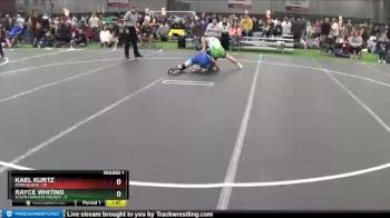 132 lbs Round 1 (4 Team) - Kael Kurtz, Iowa Black vs Rayce Whiting, South Dakota Frenzy