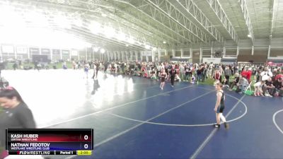 82 lbs Cons. Semi - Kash Huber, Uintah Wrestling vs Nathan Fedotov, Westlake Wrestling Club