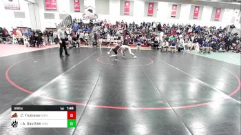 126 lbs Quarterfinal - Carter Trubiano, Keene vs Aemon Gauthier, Winnisquam