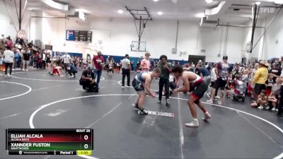 200 lbs Round 1 - Elijah Alcala, Alcala Boyz vs Xannder Fuston, Unattached