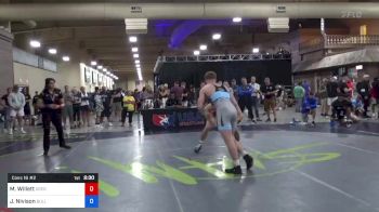 79 kg Cons 16 #2 - Mitch Willett, Oregon vs Jay Nivison, Bulls Wrestling Club
