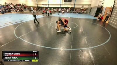 165 lbs Placement - Matthew Corne, Sidney vs Joey Morhen, Burns/Pine Bluffs