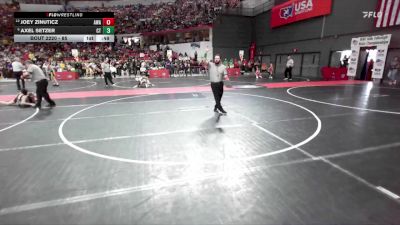 85 lbs Champ. Round 2 - Axel Setzer, Crass Trained vs Joey Zinuticz, Askren Wrestling Academy