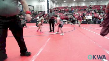 Final - Axton Hughes, Arkansas City Takedown Club vs Presleigh Brown, Bobcat Wrestling Club