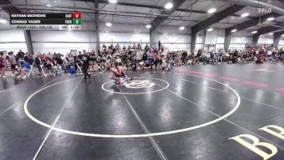 135-139 lbs Round 2 - Conrad Yager, Fort Collins vs Nathan Mathews, Cheyenne East