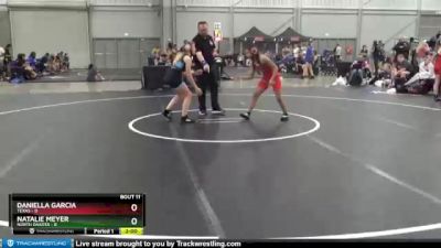101 lbs Placement Matches (8 Team) - Daniella Garcia, Texas vs Natalie Meyer, North Dakota