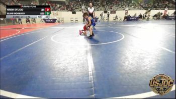 58 lbs Consi Of 16 #2 - Krew Eylicio, Juggernaut Wrestling Club vs Elias Roberts, Panhandle RTC